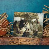 T33653 Mary Stuart's Farewell naar Frankrijk, 1862 Fotoplaat (Zijkant)