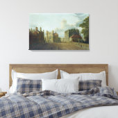 T33675 Holbein Gate, Whitehall Canvas Afdruk (Insitu (Slaapkamer))