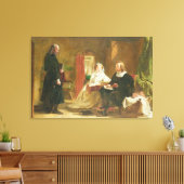 T33679: Vraag van het geloof, 1863 Canvas Afdruk (Insitu (Woonkamer))