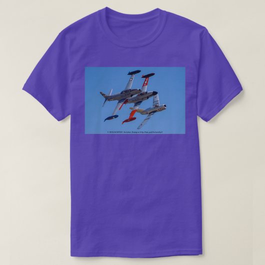 T33s en MiG15 T-shirt (Design voorkant)