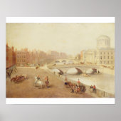 T34018 De Liffey en de Rechtbanken van Dublin Poster (Voorkant)
