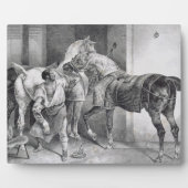 T34894 The English Farrier, 1822 (litho) Fotoplaat (Voorkant)
