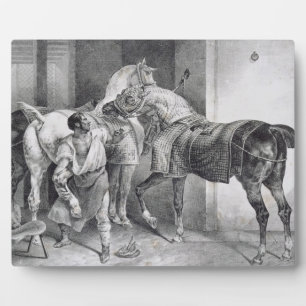 T34894 The English Farrier, 1822 (litho) Fotoplaat