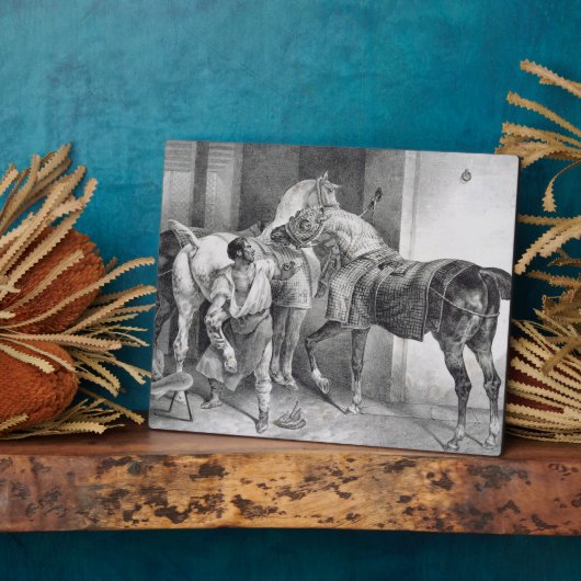 T34894 The English Farrier, 1822 (litho) Fotoplaat (Zijkant)