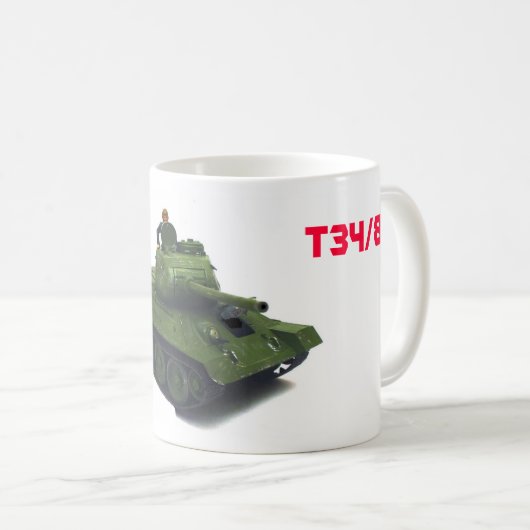 T34/85 Sovjet-Mok Koffiemok (Voorkant rechts)