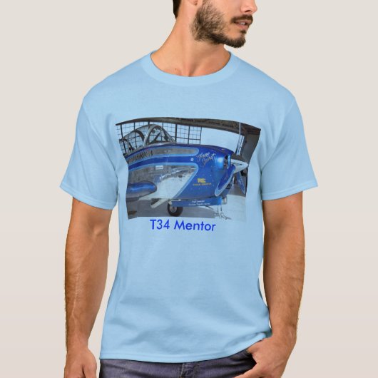 T34-mentor 2, T34-mentor T-shirt (Voorkant)