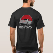 T34-shirt met skyline t-shirt (Achterkant)