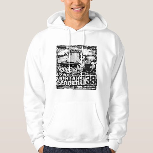 T38 4,2 inch morteldrager hoodie (Voorkant)