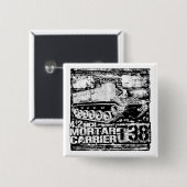 T38 4,2 inch morteldrager vierkante button 5,1 cm (Voorkant /achterkant)