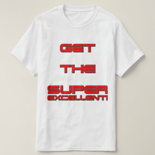 T3RMIN4TOR2 Dubbelzijdig krijg de super Uitstekend T-shirt (Design voorkant)