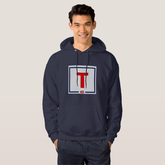 T45 Katoenhodie Hoodie (Voorkant volledig)