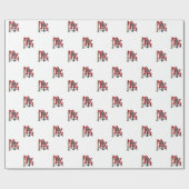 T4 Bacteriofaag Cadeaupapier (Vlak)