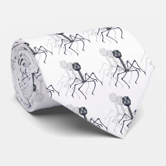 T4 Bacteriofaagvirus Stropdas (Opgerold)