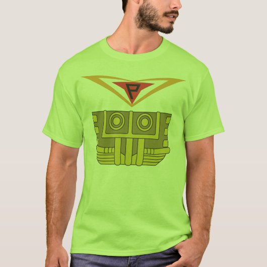 T4-P-ontwerp T-shirt (Voorkant)