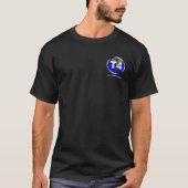 T4 zwart Shirt (Voorkant)