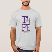 T4PE-ruitbriefje T-shirt (Voorkant)