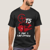 T5 het Geocaching DNF is geen option985 T-shirt (Voorkant)