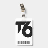 (T6) Dante Niehoff Vlogs Identificatiekaart Badge (Achterkant met clip)