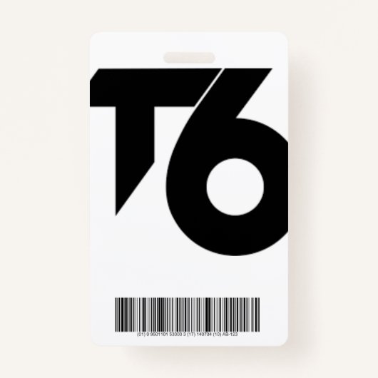 (T6) Dante Niehoff Vlogs Identificatiekaart Badge (Achterkant)