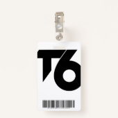 (T6) Dante Niehoff Vlogs Identificatiekaart Badge (Achterkant met clip)