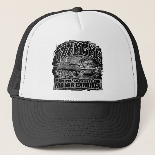 T77 MGMC Trucker Hoed Trucker Hoed Pet (Voorkant)