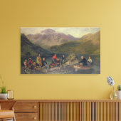 T7833 Gevist in Haweswater Canvas Afdruk (Insitu (Woonkamer))