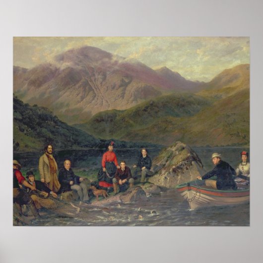 T7833 Gevist in Haweswater Poster (Voorkant)