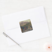 T7833 Gevist in Haweswater Vierkante Sticker (Envelop)