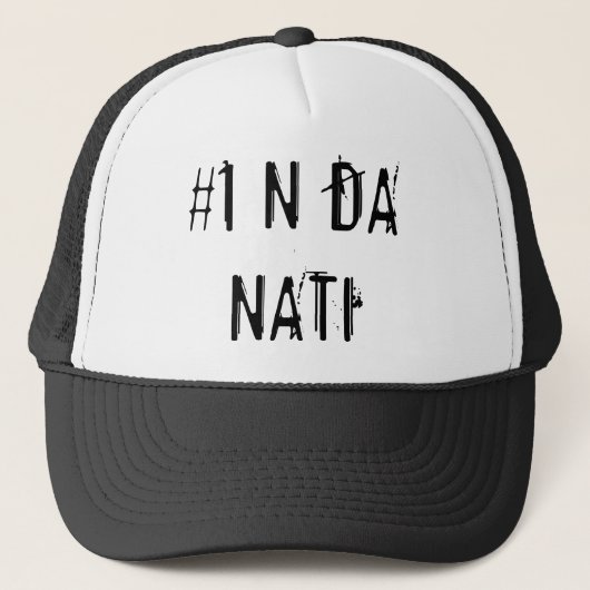 t, #1 N DA NATI Trucker Pet (Voorkant)