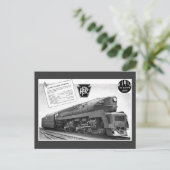 T-1 van de Spoorweg baldwin-Pennsylvania de Briefkaart (Staand voorkant)