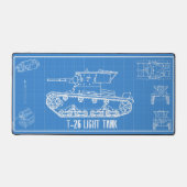 T-26 tank muismat bureaumat (Voorkant)