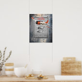 T-28 Trojaans 74e Jubileum Poster (Keuken)