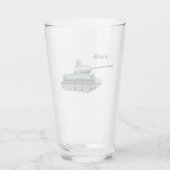 T-34-85 Medium Tank pint glas (Achterkant)