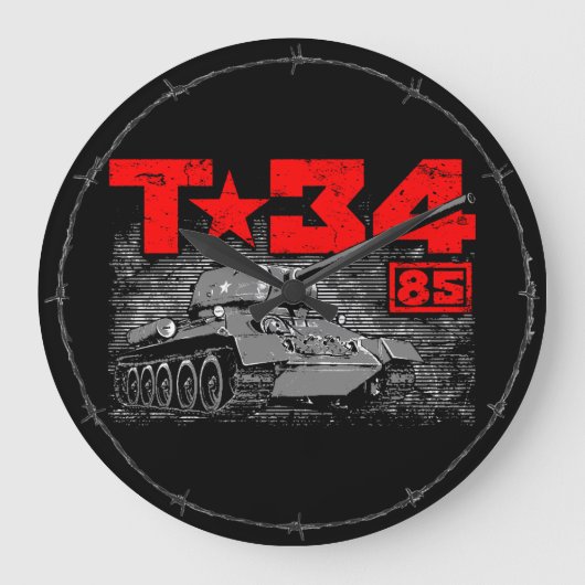 T-34-85 Sovjet-middeltank Grote Klok (Voorkant)