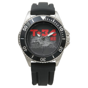 T-34-85 Sovjet-middeltank Horloge