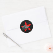 T-34-85 Sovjet-middeltank Ronde Sticker (Envelop)