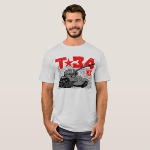 T-34-85 Sovjet-middeltank T-shirt