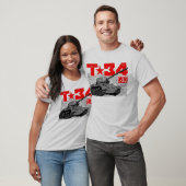 T-34-85 Sovjet-middeltank T-shirt (Unisex)