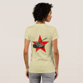 T-34-85 Sovjet-middeltank T-shirt (Achterkant volledig)