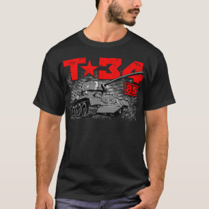 T-34-85 Sovjet-middeltank T-shirt