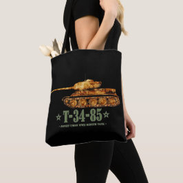 T-34-85 Tweede Wereldoorlog Sovjet-middentank WOII Tote Bag