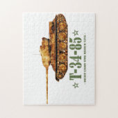 T-34-85 Tweede Wereldoorlog Tweede Wereldoorlog So Legpuzzel (Verticaal)