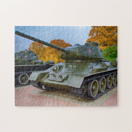 T-34 puzzel legpuzzel (Horizontaal)