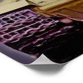 T-34 Russische tank, Sovjet-Memorial, Berlijn - ol Poster (Hoek)