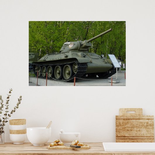 T-34 tank poster (Keuken)