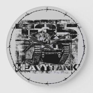 T-35 Acrylic Wall Clock Grote Klok