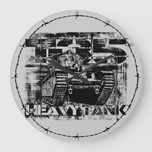 T-35 Acrylic Wall Clock Grote Klok (Voorkant)