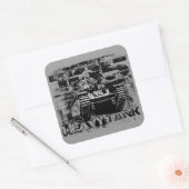 T-35 Vierkante Stickers (Envelop)