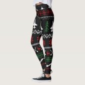 T-38 Kerstmis-Leggings Leggings (Links)