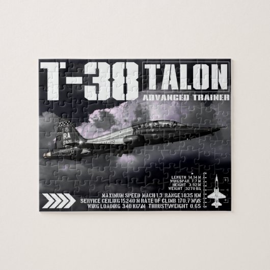 T-38 Talon Legpuzzel (Horizontaal)
